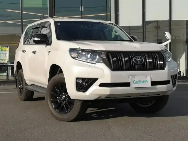 トヨタ ランドクルーザー プラド TX Lパッケージ ブラックED 茨城県 2020(令2)年 4.8万km ホワイトパールクリスタルシャイン 純正ナビ/【DISC・ラジオ・SD・TV・USB・iPod・HDMI・AUX・BT】/サンルーフ/ルーフレール/パワーシート/シートヒーター/エアシート/レーダークルコン/ETC/Bカメラ/前後ドラレコ/前後コーナーセンサー/オートライト/オートハイビーム/ヘッドライトウォッシャー/Fフォグ/LEDライト/横滑り防止装置/レーンキープアシスト/衝突被害軽減システム
