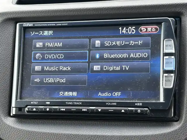 ホンダ フィット シャトル ハイブリッド スマートセレ 福島県 2012(平24)年 5.2万km クリスタルブラックパール 純正SDナビ/　【フルセグ/CD/DVD/MSV/SD/BT/USB】/バックカメラ/ビルトインETC/ステアリングスイッチ/クルーズコントロール/アイドリングストップ/ハーフレザーシート/純正フロアマット/電動格納ミラー/横滑り防止機能