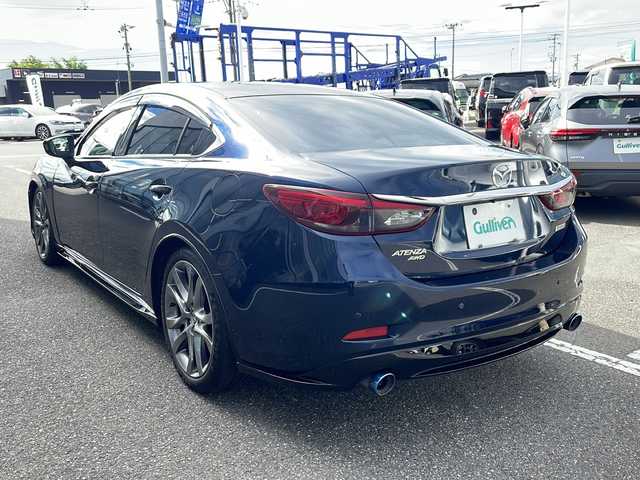 マツダ アテンザ セダン XD Lパッケージ 新潟県 2015(平27)年 8.7万km ディープクリスタルブルーマイカ レザーシート/前席パワーシート/前席シートヒーター/純正SDナビ(DVD/フルセグTV/Bluetooth/USB)/バックカメラ/BOSEサウンド/LEDヘッドライト/ETC/前方ドライブレコーダー/アドバンスドスマートシティブレーキサポート/スマートシティブレーキサポート/レーダークルーズコントロール/ブラインドスポットモニタリング/ヘッドアップディスプレイ/純正19インチアルミホイール