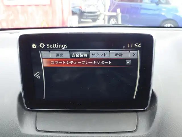 マツダ デミオ 13S 千葉県 2015(平27)年 6.4万km スノーフレイクホワイトパールマイカ スマートシティブレーキサポート/i-stop/純正SDナビ/地デジTV/【DVD/CD再生機能　Bluetooth接続】/バックカメラ/ETC/LEDヘッドライト/ウインカーミラー/コーナーセンサー/サイド/カーテンエアバッグ/スマートキー