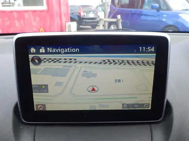 マツダ デミオ 13S 千葉県 2015(平27)年 6.4万km スノーフレイクホワイトパールマイカ スマートシティブレーキサポート/i-stop/純正SDナビ/地デジTV/【DVD/CD再生機能　Bluetooth接続】/バックカメラ/ETC/LEDヘッドライト/ウインカーミラー/コーナーセンサー/サイド/カーテンエアバッグ/スマートキー