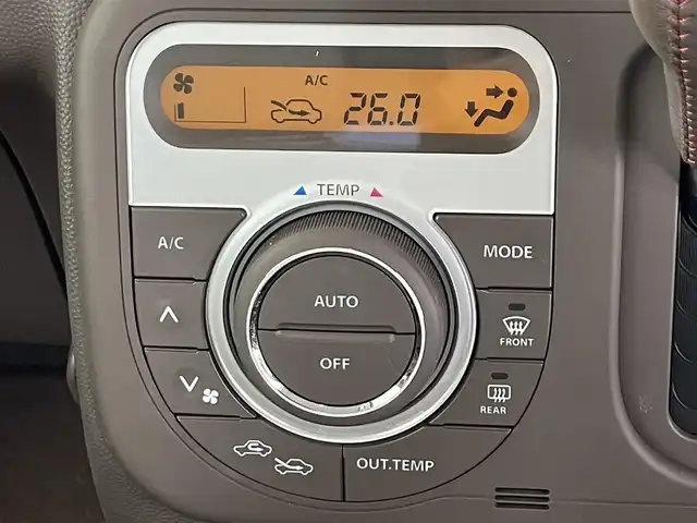 スズキ ラパン X 滋賀県 2013(平25)年 8.2万km ミルクティーベージュメタリック 純正7インチナビ/（Bluetooth/USB/ワンセグTV）/バックカメラ/ドライブレコーダー/プッシュスタート/スマートキー/HIDヘッドライト/オートライト/アイドリングストップ/オートエアコン/純正フロアマット
