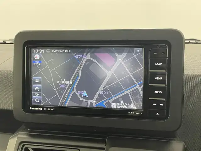 ダイハツ タフト X 埼玉県 2023(令5)年 2万km レイクブルーメタリック メモリナビ/フルセグテレビ/バックカメラ/ドアバイザー/プッシュスタート/ドライブレコーダー/ムーンルーフ
