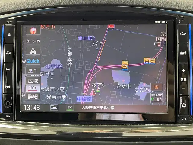 日産 エルグランド 250HWS S アーバンクロム 大阪府 2020(令2)年 6.3万km ブリリアントホワイトパール インテリジェントエマージェンシーブレーキ/　・インテリジェントクルーズコントロール/　・車線逸脱警報　LDW/　・インテリジェントLI/　・ハイビームアシスト/純正ディーラーナビ/　CD/DVD/Bluetooth/フルセグ/バックカメラ/両側パワースライドドア/ハーフレザーシート黒/革巻きステアリング/後席サンシェード/純正18インチアルミホイール/オットマン/スマートキー/ステアリングスイッチ/ビルトインETC/純正フロアマット/電動格納ウィンカーミラー