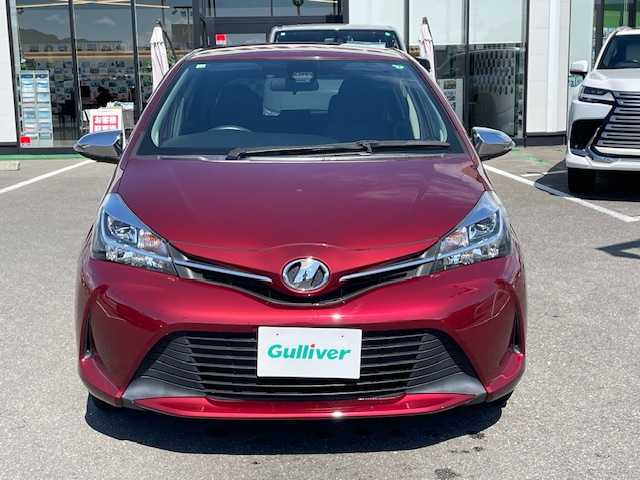 トヨタ ヴィッツ ジュエラ 長崎県 2016(平28)年 6.5万km ダークレッドマイカメタリック プッシュスタート/純正SDナビ/CD/DVD/BT/フルセグTV/バックカメラ/トヨタセーフティセンス/レーンキープアシスト/オートマチックハイビーム/LEDヘッドライト/オートライト/ステアリングスイッチ/ビルトインETC