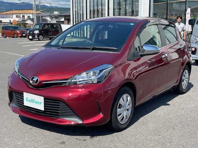 トヨタ ヴィッツ ジュエラ 長崎県 2016(平28)年 6.5万km ダークレッドマイカメタリック プッシュスタート/純正SDナビ/CD/DVD/BT/フルセグTV/バックカメラ/トヨタセーフティセンス/レーンキープアシスト/オートマチックハイビーム/LEDヘッドライト/オートライト/ステアリングスイッチ/ビルトインETC