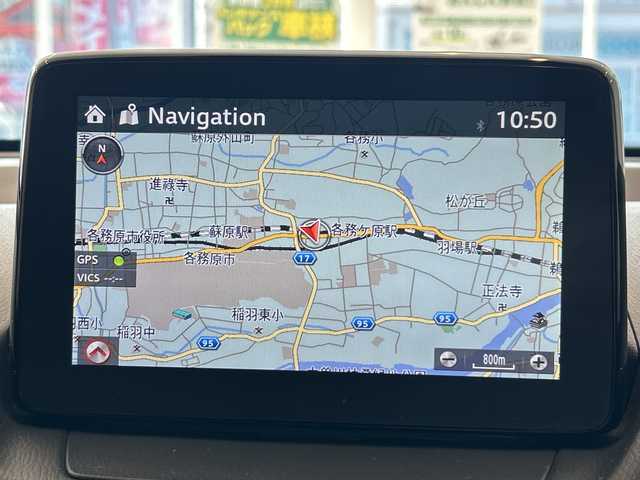 マツダ デミオ 岐阜県 2017(平29)年 6.8万km ソウルレッドプレミアムメタリック 純正ナビ/アイアクティブセンス/プッシュスタート/アイドリングストップ/スマートキー/HUD/BSM/フルセグ/ETC/USB入力端子/Bluetooth/AUX/BSM/クルーズコントロール/社外フロアマット/シートヒーター/レーンキープアシスト/オートライト/LEDヘッドライト/カーテンエアバック/コーナーセンサー後ろのみ/ドアバイザー/純正アルミホイール