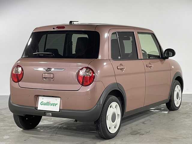 スズキ ラパン ＬＣ L 福岡県 2022(令4)年 0.6万km テラコッタピンクメタリック 純正ディスプレイオーディオ/Bluetooth/apple car play/android auto/バックカメラ/後方コーナーセンサー/パーキングアシスト/運転席シートヒーター/レーンキープアシスト/衝突被害軽減システム/横滑り防止装置/スペアキー/ベンチシート/USB/プッシュエンジンスタート/LEDヘットライト/アイドリングストップ/純正フロアマット