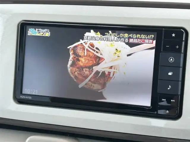 ダイハツ ムーヴ キャンバス G メイクアップ リミテッド　SAⅢ 広島県 2020(令2)年 1.4万km パールホワイトⅢ/スムースグレーマイカメタリック 2トーン 純正ナビ/「CD/DVD/Bluetooth/AM/FM/フルセグTV」/全方位カメラ/前後ドライブレコーダー/両側パワースライドドア/衝突被害軽減システム/先行車発進お知らせ機能/レーンキープアシスト/LEDヘッドライト/オートライト/オートマチックハイビーム/プッシュスタート/テレビキャンセラー/スペアキー/保証書/取扱説明書