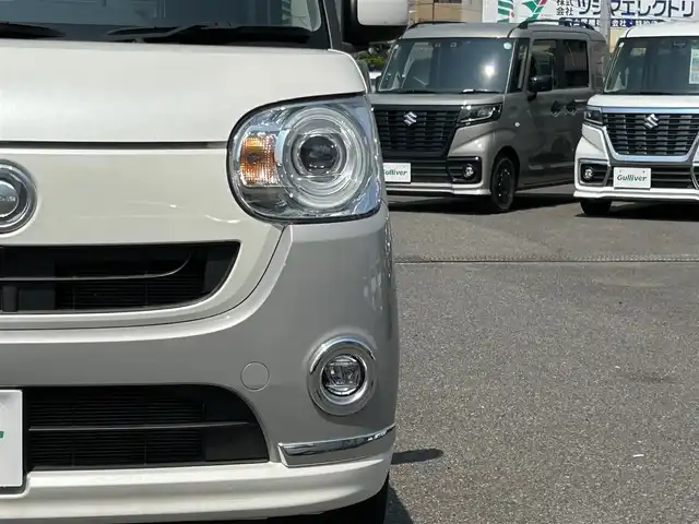 ダイハツ ムーヴ キャンバス G メイクアップ リミテッド　SAⅢ 広島県 2020(令2)年 1.4万km パールホワイトⅢ/スムースグレーマイカメタリック 2トーン 純正ナビ/「CD/DVD/Bluetooth/AM/FM/フルセグTV」/全方位カメラ/前後ドライブレコーダー/両側パワースライドドア/衝突被害軽減システム/先行車発進お知らせ機能/レーンキープアシスト/LEDヘッドライト/オートライト/オートマチックハイビーム/プッシュスタート/テレビキャンセラー/スペアキー/保証書/取扱説明書