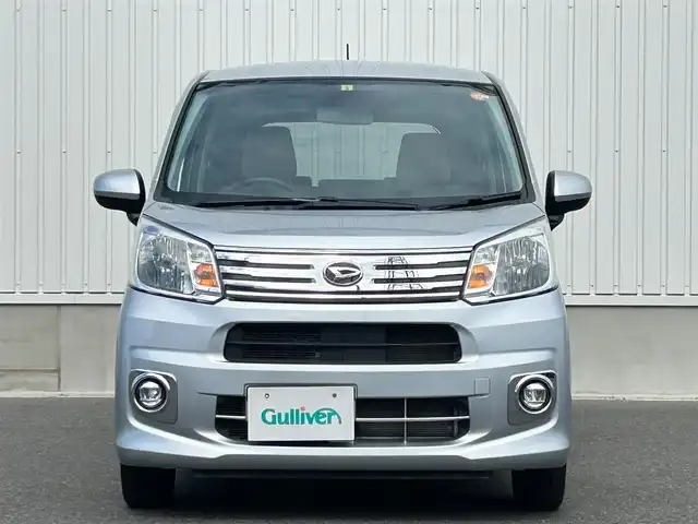 ダイハツ ムーヴ L 群馬県 2023(令5)年 2.4万km ブライトシルバーメタリック ワンオーナー/社外オーディオ（CK-W70D）/（CD/AM/FM/AUX）/キーレス/PWRモード/オートライト/電動格納ミラー/アイドリングストップ/アームレスト/ヘッドライトレベライザー/リアスポイラー/社外14インチアルミホイール/横滑り防止/保証書/取扱説明書