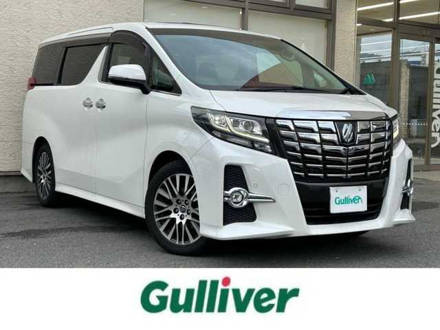 トヨタ アルファード S Cパッケージ 大阪府 2017(平29)年 9.5万km ホワイトパールクリスタルシャイン Wサンルーフ/JBLメーカーナビ/フルセグTV CD DVD BT BD HDMI/純正フリップダウンモニター/パノラミックビューモニター/スマートキー 2個/両側パワースライドドア/パワーバックドア/衝突被害軽減ブレーキ/レーダークルーズコントロール/オートマチックハイビーム/LEDオートヘッドライト/フォグライト/コーナーセンサー/ハーフレザーシート/パワーシート/AC100V電源/ステアリングヒーター/ステアリングリモコン/ビルトイン2.0ETC/前後ドラレコ/W サイド カーテン ニー エアバッグ/保証書 取説 ナビ取説/禁煙車