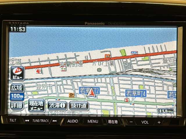 スズキ スペーシア カスタム XS リミテッド 道央・札幌 2014(平26)年 9.4万km パールホワイト /4WD//社外HDDナビ/ CD/DVD/MSV/フルセグ)//衝突軽減ブレーキ//アイドリングストップ//両側パワースライドドア //オートライト//HIDヘッドライト//フォグライト//シートヒーター //ハーフレザーシート//前後ドライブレコーダー//ミラーヒーター//純正ドアバイザー
