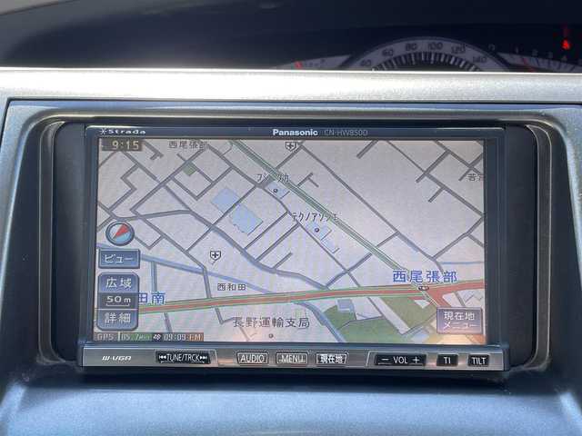トヨタ エスティマ アエラス 長野県 2010(平22)年 13.5万km グレーメタリック 社外ナビ（FM/AM、CD、DVD、USB）/ワンセグテレビ/バックカメラ/クルーズコントロール追従無/ビルトインETC/オットマン/サード格納シート/両側パワースライドドア/純正フロアマット/純正１６AW/ダブルエアバック/キセノンオートヘッドライト/エンジンスターター/ウォークスルー/MTモード付AT/４WD/スペアキー（１本）/保証書、取扱説明書