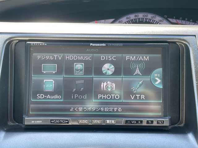 トヨタ エスティマ アエラス 長野県 2010(平22)年 13.5万km グレーメタリック 社外ナビ（FM/AM、CD、DVD、USB）/ワンセグテレビ/バックカメラ/クルーズコントロール追従無/ビルトインETC/オットマン/サード格納シート/両側パワースライドドア/純正フロアマット/純正１６AW/ダブルエアバック/キセノンオートヘッドライト/エンジンスターター/ウォークスルー/MTモード付AT/４WD/スペアキー（１本）/保証書、取扱説明書