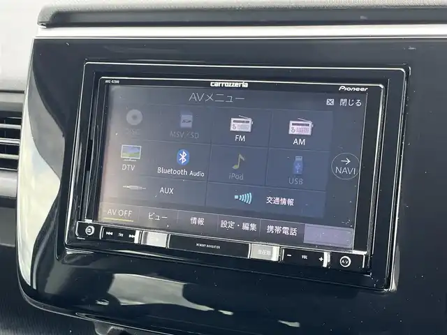 ホンダ ステップワゴン スパーダ クルスピセンシング 奈良県 2017(平29)年 11万km ホワイトオーキッドパール わくわくゲート　/社外ナビ　/地デジ　/ビルトインＥＴＣ　/衝突被害軽減システム　/車線逸脱警報　/ハーフレザーシート　/前席シートヒーター　/革巻きステアリング　/レーンキープアシスト