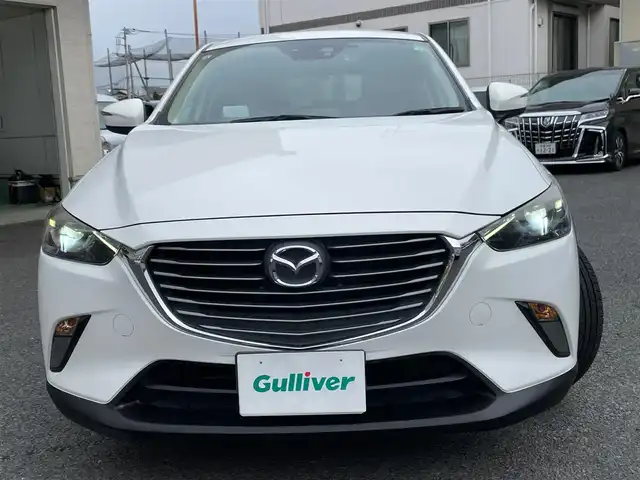 マツダ ＣＸ－３ XD ツーリング 神奈川県 2015(平27)年 6.8万km クリスタルホワイトパールマイカ ワンオーナー/4WD/黒合皮レザーシート/純正SDナビ・地デジTV/純正CD/DVD/USB/BT/バックモニター/ビルトインETC/前後ドライブレコーダー/HUD/クルーズコントロール/衝突軽減ブレーキ/BSM/純正18インチAW/LEDライト/前席シートヒーター/パドルシフト/プッシュスタート/スマートキー×2/保証書・取説あり