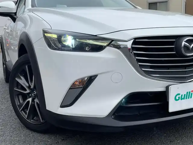 マツダ ＣＸ－３ XD ツーリング 神奈川県 2015(平27)年 6.8万km クリスタルホワイトパールマイカ ワンオーナー/4WD/黒合皮レザーシート/純正SDナビ・地デジTV/純正CD/DVD/USB/BT/バックモニター/ビルトインETC/前後ドライブレコーダー/HUD/クルーズコントロール/衝突軽減ブレーキ/BSM/純正18インチAW/LEDライト/前席シートヒーター/パドルシフト/プッシュスタート/スマートキー×2/保証書・取説あり