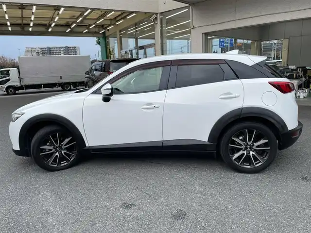 マツダ ＣＸ－３ XD ツーリング 神奈川県 2015(平27)年 6.8万km クリスタルホワイトパールマイカ ワンオーナー/4WD/黒合皮レザーシート/純正SDナビ・地デジTV/純正CD/DVD/USB/BT/バックモニター/ビルトインETC/前後ドライブレコーダー/HUD/クルーズコントロール/衝突軽減ブレーキ/BSM/純正18インチAW/LEDライト/前席シートヒーター/パドルシフト/プッシュスタート/スマートキー×2/保証書・取説あり