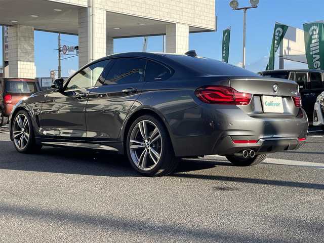 ＢＭＷ ４２０ｉ グランクーペ Mスポーツ 岡山県 2019(令1)年 4.6万km グレー 登録時走行距離45558キロ/純正SDナビ/AM/FM/Bluetooth/TV/DISC/USB/インテリジェントセーフティ/レーダークルーズコントロール/バックカメラ/コーナーセンサー/パワーシート（D＋N）/シートヒーター（D＋N）/前後ドライブレコーダー/純正19インチAW/HIDヘッドライト/プッシュスタート/スマートキー/ETC