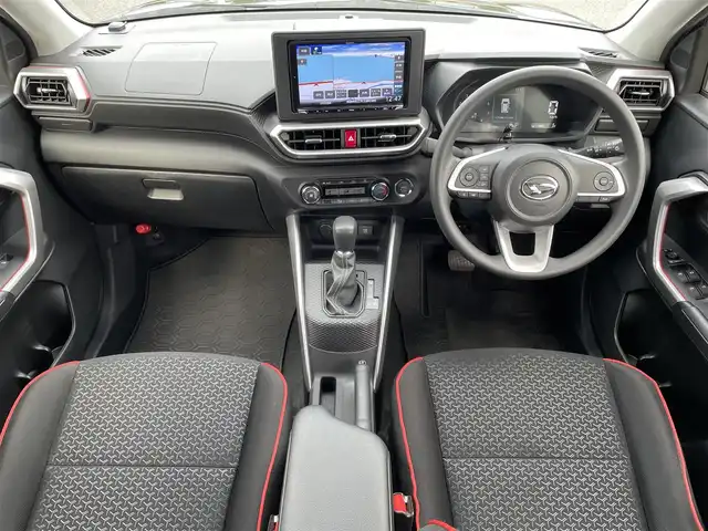 ダイハツ ロッキー X 島根県 2021(令3)年 4.9万km ブラックマイカメタリック 登録時走行距離　48108km/ワンオーナー/取扱説明書（車両/ナビ）/保証書/純正ナビ（MDV-M907DL)/Bluetooth/AM/FM/SD/USB/iPod/フルセグテレビ/バックカメラ/スマートキー/スペアキー/横滑り防止装置/コーナーセンサー/オートライト/衝突軽減システム/ETC/純正アルミ１６インチ/禁煙車