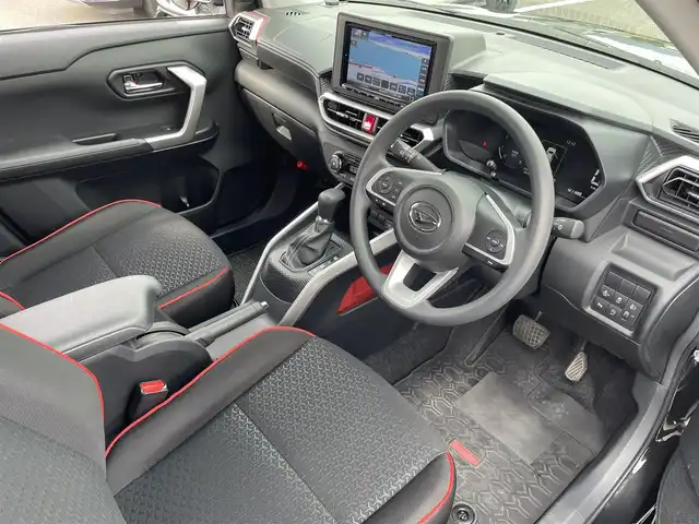 ダイハツ ロッキー X 島根県 2021(令3)年 4.9万km ブラックマイカメタリック 登録時走行距離　48108km/ワンオーナー/取扱説明書（車両/ナビ）/保証書/純正ナビ（MDV-M907DL)/Bluetooth/AM/FM/SD/USB/iPod/フルセグテレビ/バックカメラ/スマートキー/スペアキー/横滑り防止装置/コーナーセンサー/オートライト/衝突軽減システム/ETC/純正アルミ１６インチ/禁煙車