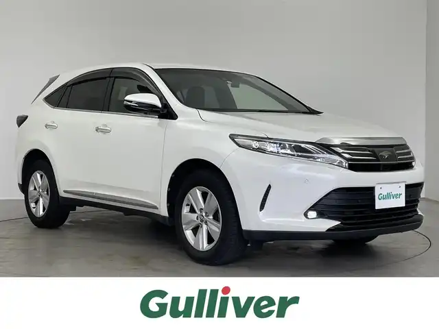 トヨタ ハリアー エレガンス 埼玉県 2017(平29)年 5.1万km ホワイトパールクリスタルシャイン トヨタセーフティセンス/アルパイン10型ナビ/フルセグTV/バックカメラ/ドライブレコーダー/クリアランスソナー/レーンキープアシスト/レーダークルーズコントロール/プッシュスタート/スマートキー/パワーシート/革巻きステアリング/ステアリングスイッチ/ハーフレザー調シート/LEDオートライト/ETC