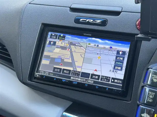 ホンダ ＣＲ－Ｚ α 静岡県 2012(平24)年 15.5万km ダークピューターメタリック 社外ナビ/BT/CD/DVD/USB/ETC/バックカメラ/SDミュージック/VIDEO/NPUT/フルセグ/純正フロアマットAW/ドラレコ前後/クルコン/パドルシフト
