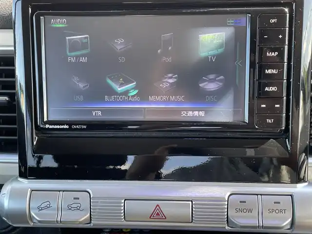 スズキ クロスビー HYBRID MZ 道央・札幌 2018(平30)年 5.1万km ラッシュイエローメタリック/ブラック2トーンルーフ 社外7インチナビ（AM/FM/フルセグTV/CD/DVD/BT/USB/SD/MS/iPod）/社外AW＋夏タイヤMUDSTAR（175/65R15）/全方位モニター/ビルトインETC/社外前後式ドライブレコーダー/自動ブレーキ/前後コーナーセンサー/横滑り防止装置/クルーズコントロール/レーンキープアシスト/プッシュスタート/インテリキー×２/アイドリングストップ/前席シートヒーター/マニュアルモード付シフト（コラム）/積込純正AW（ブラック）＋アイスガード60（175/60R16）’2021製溝6mm/レーダー（スーパーキャットA330）/ヒッチメンバー（SUN AUTO製）/１インチリフトアップ