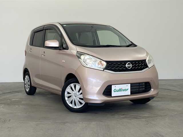 日産 デイズ J 兵庫県 2015(平27)年 4.5万km シルキーローズM ・純正ナビ＆TV＆CD＆AUX/・ETC/・リモコンキー/・スペアキー/・純正フロアマット/・電動格納ミラー/・ドアバイザー