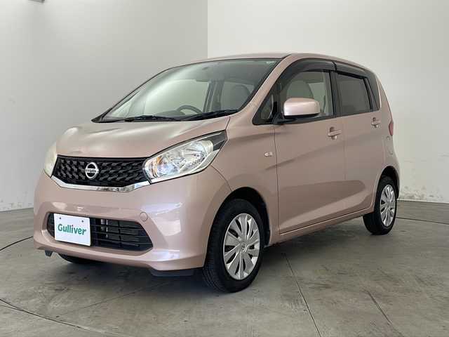 日産 デイズ J 兵庫県 2015(平27)年 4.5万km シルキーローズM ・純正ナビ＆TV＆CD＆AUX/・ETC/・リモコンキー/・スペアキー/・純正フロアマット/・電動格納ミラー/・ドアバイザー