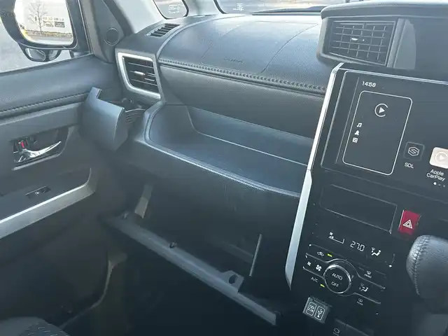 トヨタ ルーミー カスタムG－T 福島県 2021(令3)年 8.5万km ブラックマイカメタリック ワンオーナー/スマートアシスト/・衝突回避支援ブレーキ機能/・車線逸脱警報機能/・ブレーキ制御付誤発信抑制機能/・アダプティブドライビングビーム/・アダプティブクルーズコントロール/・パノラミックヴューモニター/・衝突警報機能/・コーナーセンサー/純正9インチディスプレイオーディオ/【Bluetooth/USB/フルセグTV】/両側パワースライドドア/前席シートヒーター/社外レーダー/ビルトインETC2.0/LEDヘッドライト/・オートライト/・フォグランプ/スマートキー/・プッシュスタート/・スペアキー/革巻きステアリング/・ステアリングリモコン/取扱説明書/新車時保証書