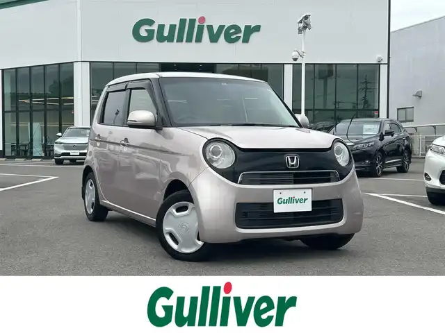 ホンダ Ｎ ＯＮＥ G Lパッケージ 愛媛県 2014(平26)年 6.7万km ピンクゴールドメタリック 登録時走行距離：66485km/メーカーオプション社外ナビ/CD/DVD/ワンセグTV/Bluetooth/バックカメラ/前方ドライブレコーダー/ETC/衝突軽減システム/横滑り防止装置/オートライト/エンジンスタートボタン/スマートキー/純正フロアマット