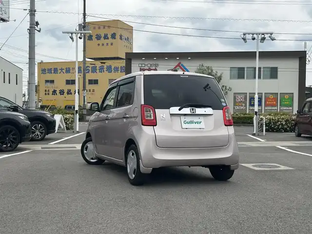 ホンダ Ｎ ＯＮＥ G Lパッケージ 愛媛県 2014(平26)年 6.7万km ピンクゴールドメタリック 登録時走行距離：66485km/メーカーオプション社外ナビ/CD/DVD/ワンセグTV/Bluetooth/バックカメラ/前方ドライブレコーダー/ETC/衝突軽減システム/横滑り防止装置/オートライト/エンジンスタートボタン/スマートキー/純正フロアマット