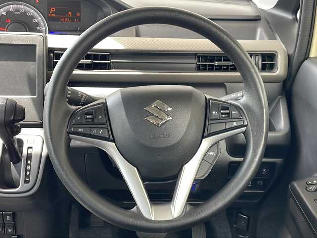 スズキ ワゴンＲ HYBRID FX－S 長野県 2023(令5)年 0.5万km シフォンアイボリーM ４WD/デュアルカメラブレーキサポート/プッシュスタートエンジン/シートヒーター /保証書