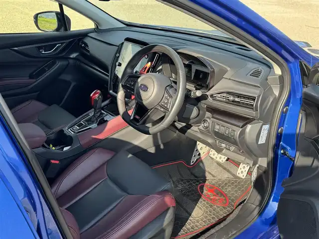スバル レヴォーグ 1．8STIスポーツ EX 兵庫県 2023(令5)年 2.1万km WRブルーパール 純正ナビ/フルセグTV/Bluetooth接続可/バックカメラ/フロントカメラ/左サイドカメラ/パワーバックドア/レーダークルコン/ステリモ/AUTOライト/シートヒーター/STI18インチAW/ドラレコ/ETC2.0/パドルシフト