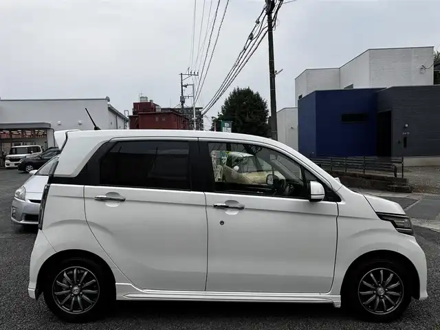 ホンダ Ｎ ＷＧＮ カスタム G 熊本県 2015(平27)年 5.4万km プレミアムホワイトパール 純正ディスプレーオーディオ/【Bluetooth/CD/HDMI/USB/FM/AM】/バックカメラ/ETC/クルーズコントロール/プッシュスタート/HID/スマートキー/オートライト/オートエアコン/ABS/横滑り防止装置/本革巻きステアリング/純正１４インチAW/ドアバイザー/保証書/取扱説明書