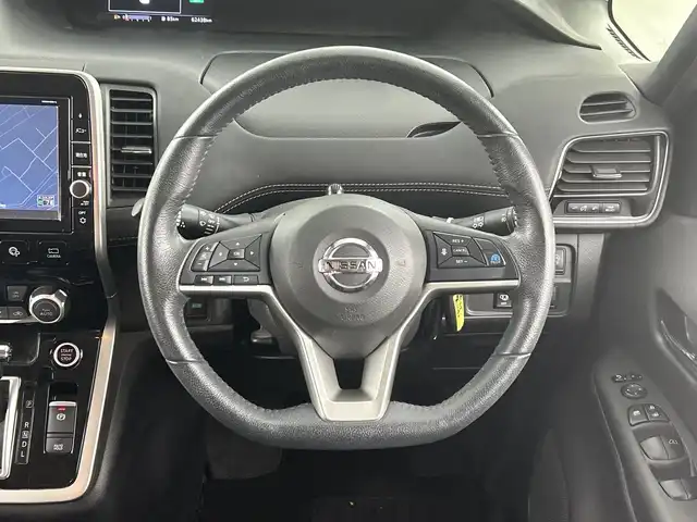日産 セレナ ハイウェイスターVセレクションⅡ 愛知県 2019(令1)年 6.3万km ダイヤモンドブラック 禁煙車/ワンオーナー/純正9インチナビ/（CD/DVD/Bluetooth/フルセグTV/Blu-ray/SD)/全方位カメラ/フリップダウンモニター/衝突軽減ブレーキ/レーダークルーズコントロール/レーンキープアシスト/オートマチックハイビーム/プロパイロット/コーナーセンサー/インテリジェントルームミラー/ETC/ドライブレコーダー/両側パワースライドドア/純正16インチアルミホイール/スマートキー/スペアキー1本/プッシュスタート/LEDヘッドライト/オートライト/フロントフォグランプ/純正フロアマット/横滑り防止装置