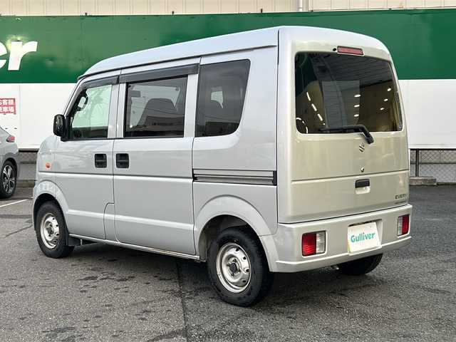 スズキ エブリイ PC 福島県 2005(平17)年 10.6万km シルキーシルバーメタリック 社外オーディオ/・品番：ADB345MP/・CD/AM/両側スライドドア/スペアキー１本/ドアバイザー/純正フロアマット/積込みサマータイヤ/・145/80R12/・溝5mm