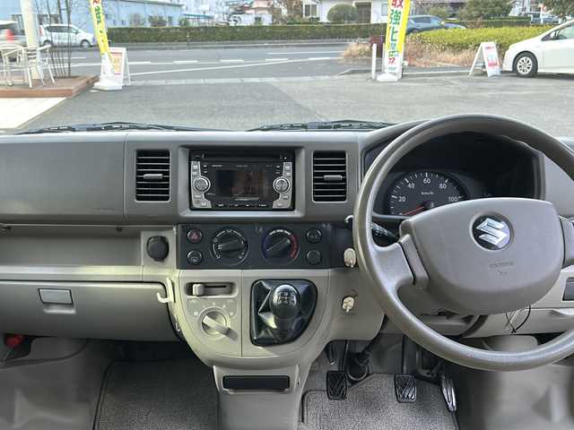 スズキ エブリイ PC 福島県 2005(平17)年 10.6万km シルキーシルバーメタリック 社外オーディオ/・品番：ADB345MP/・CD/AM/両側スライドドア/スペアキー１本/ドアバイザー/純正フロアマット/積込みサマータイヤ/・145/80R12/・溝5mm