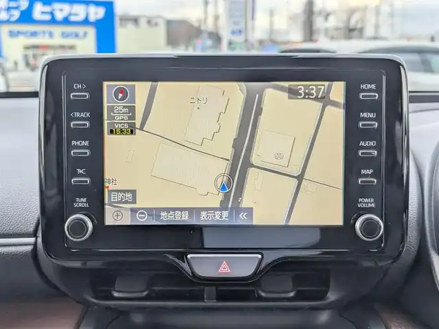 トヨタ ヤリスクロス ハイブリッド Z 福井県 2021(令3)年 3.7万km ブラックマイカ/ホワイトパールクリスタルシャイン 2トーン ワンオーナー車/純正ディスプレイオーディオ/AM/FM/フルセグ/BTCD/USB/Miracast/バックカメラ/全車速追従機能付クルーズコントロール/前後コーナーセンサー/衝突被害軽減システム/レーンキープアシスト/横滑り防止装置/盗難防止装置/アイドリングストップ/SOSボタン/ビルトインETC/前席シートヒーター/純正フロアマット/ダブル＋サイドエアバッグ/カーテンエアバッグ/LEDヘッドライト/Fフォグ/スマートキー