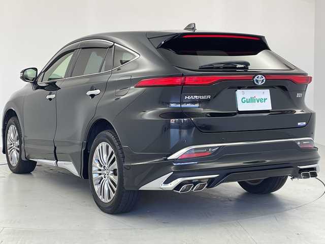 トヨタ ハリアー ハイブリッド Z レザーパッケージ 茨城県 2020(令2)年 7.3万km プレシャスブラックパール 純正ナビ　アラウンドビューモニター　ＪＢＬサウンド　デジタルインナーミラー　衝突被害軽減ブレーキ　ＥＴＣ　ドラレコ　レーンキープ　横滑り防止装置　追従クルコン　シートヒーター　モデリスタエアロ