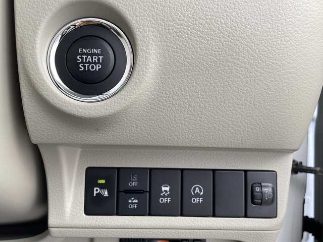 スズキ ラパン G 鹿児島県 2023(令5)年 1.6万km ピュアホワイトP 社外ディスプレイオーディオ/（BT/CD/USB）/バックカメラ/ビルトインETC/デュアルカメラブレーキサポート/誤発進抑制機能/後退時ブレーキサポート/リヤパーキングセンサー/車線逸脱警報機能/アイドリングストップ/ヘットライトレベライザー/純正14インチAW/社外フロアマット