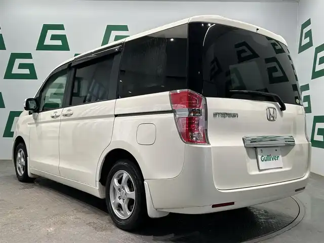 ホンダ ステップワゴン L 鹿児島県 2011(平23)年 9.9万km プレミアムホワイトパール 純正ナビ/(ワンセグ/DVD/CD)/全方位カメラ/前方ドライブレコーダー/両側パワースライドドア/ETC/ステアリングリモコン/社外アルミホイール/純正フロアマット/ドアバイザー/オートライト/ECON/スマートキー