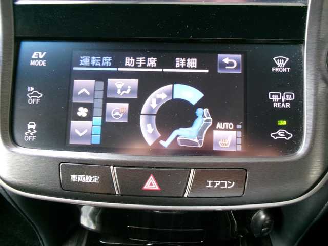 トヨタ クラウン ハイブリッド アスリートS 群馬県 2017(平29)年 7.1万km ホワイトパールクリスタルシャイン モデリスタエアロキット/TRDリヤスポイラー/ステアリングヒーター/シートヒーター/プリプラッシュセーフティ/レーダークルーズコントロール/レーンディパーチャーアラート/インテリジェントクリアランスソナー/TVキャンセラー