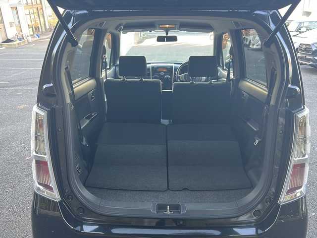 スズキ ワゴンＲ スティングレー X 京都府 2008(平20)年 6万km スパークブラックパール ワンオーナー/純正オーディオ/・CD/FM/AM/ETC/盗難防止装置/革巻きステアリング/スマートキー×2/プッシュスタートボタン/オートエアコン/純正14インチアルミホイール/純正フロアマット/取扱説明書/保証書