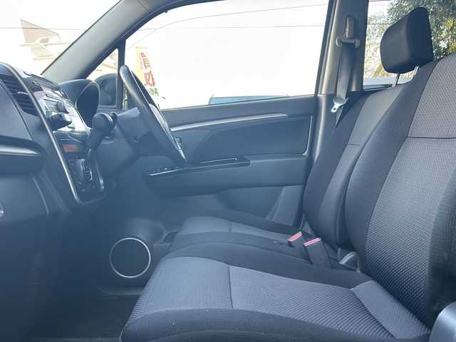 スズキ ワゴンＲ スティングレー X 京都府 2008(平20)年 6万km スパークブラックパール ワンオーナー/純正オーディオ/・CD/FM/AM/ETC/盗難防止装置/革巻きステアリング/スマートキー×2/プッシュスタートボタン/オートエアコン/純正14インチアルミホイール/純正フロアマット/取扱説明書/保証書