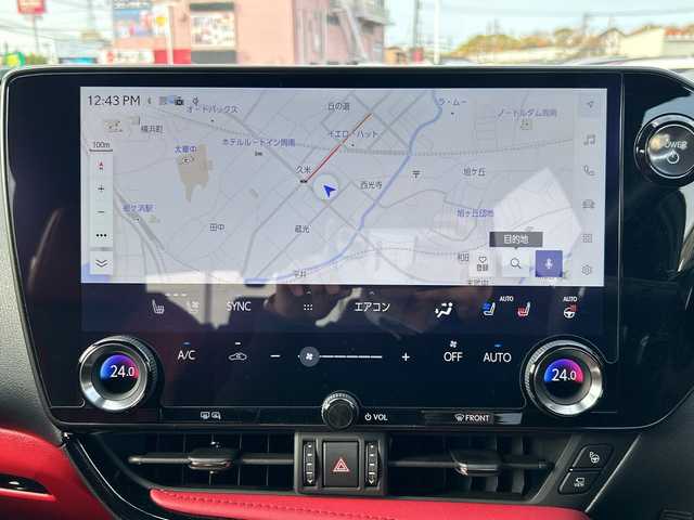 レクサス ＮＸ 450h+ Fスポーツ 山口県 2023(令5)年 2.2万km ホワイトノーヴァガラスフレーク ワンオーナー車/純正エアロ/サンルーフ/純正ナビ/Bluetooth/フルセグTV/バック＆全周囲カメラ/ヘッドアップディスプレイ/ブラインドスポットモニター/デジタルインナーミラー/パワーバックドア/赤黒レザーシート/前席パワーシート/前席シートヒーター＆ベンチレーション/ステアリングヒーター/レーダークルーズコントロール/ステアリングスイッチ/電動チルト＆テレスコピック/純正20インチAW/保証書・取説/スペアキー1個・カードキー1枚