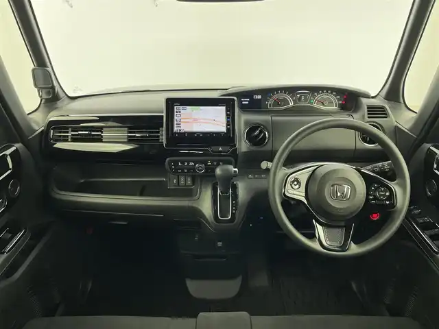 ホンダ Ｎ ＢＯＸ カスタム L 千葉県 2021(令3)年 4.8万km プレミアムベルベットパープル・パール 純正7インチメモリーナビ/　(CD/DVD/BT/SD/USB/TV)/バックカメラ/ETC/片側パワースライドドア/Honda SENSING/・衝突軽減ブレーキ/・路外逸脱抑制機能/・誤発進抑制機能/・標識認識機能/・アダクティブクルーズコントロール/・先行車発進お知らせ機能/横滑り防止装置/コーナーセンサー/LEDライト/フォグランプ/ウィンカーミラー/ヘッドライトレベライザー/純正14インチAW/ドアバイザー/シートヒーター/USB端子/ステアリングスイッチ/前席シートバックテーブル/ロールサンシェード/プッシュスタート/スマートキー/スペアキー