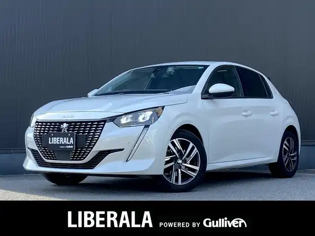 プジョー ２０８ アリュール 栃木県 2021(令3)年 6.3万km パール ACC/レーンキープ/AppleCarPlay/バックカメラ/純正ディスプレイオーディオ/ハーフレザー/置くだけ充電/ETC/LED/純正16インチAW/社外ドラレコ前後